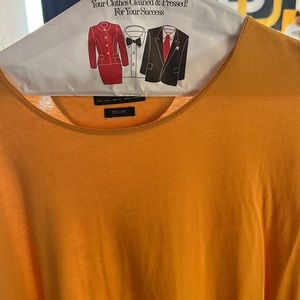 Large yellow Zara shirt